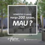 Algira Homestay – Investasi Properti Produktif 200 Juta-an di Bogor